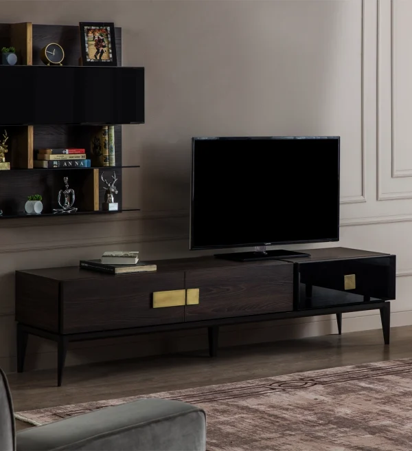 BERGAMO N Comoda TV (fara modul perete) - imagine 4