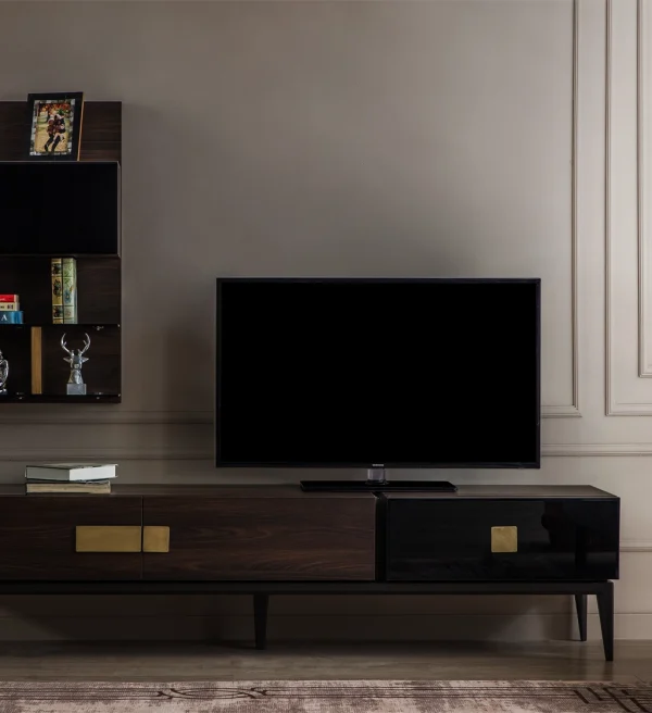 BERGAMO N Comoda TV (fara modul perete) - imagine 3