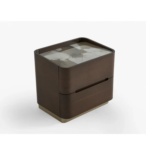 TAWNY Set noptiere blat portelan - imagine 2