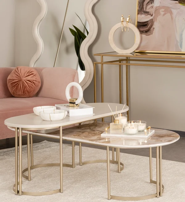 BLUSH Set masuțe de cafea - imagine 4
